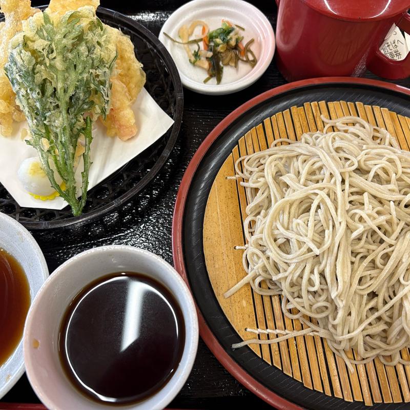 天ざるそば(道の駅　ひらた )