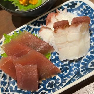 刺身　生マグロ　北海タコ(炉端とおでん 呼炉凪来 帯広駅前店)