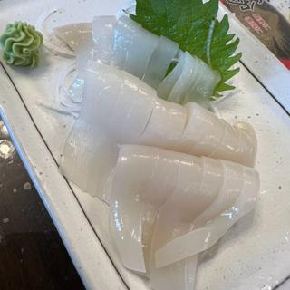 イカ刺身(えりも岬観光センタ－ )