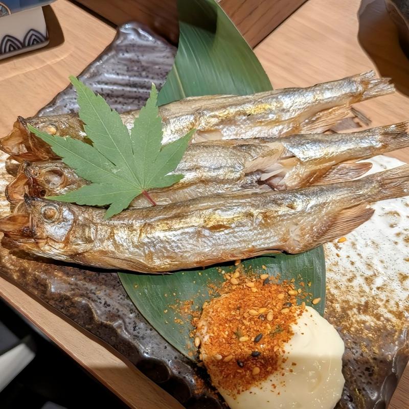 本ししゃも3尾(蟹雲〜魚晴〜)