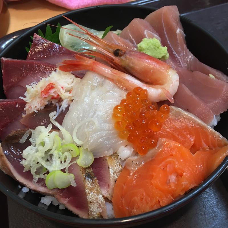 海鮮丼(中央食堂)