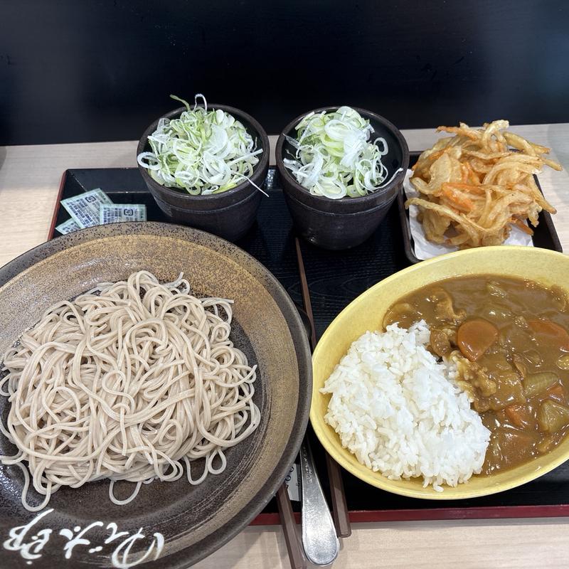 朝セット　カレー(ゆで太郎 越谷大間野町店 )