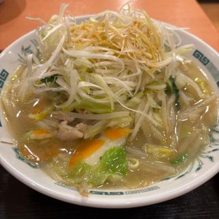 ネギタワータンメン