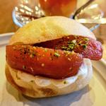 りんごとクリームチーズ