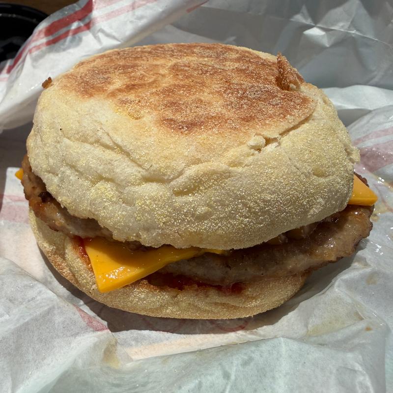 ダブチソーセージマフィン(マクドナルド 宗像ミスターマックス店)