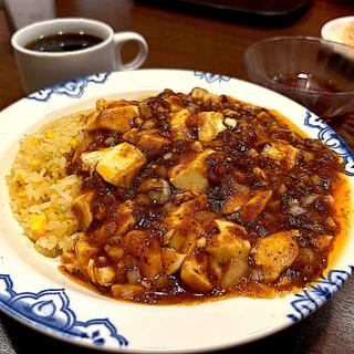 麻婆チャーハン&台湾大からあげ(バーミヤン 仙台一番町店)