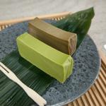 羊羮テリーヌ(お抹茶とほうじ茶)