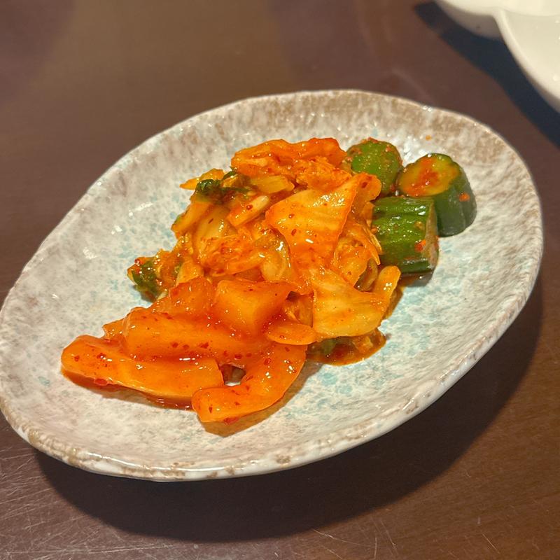 キムチ盛り合わせ(川田流　新大阪)
