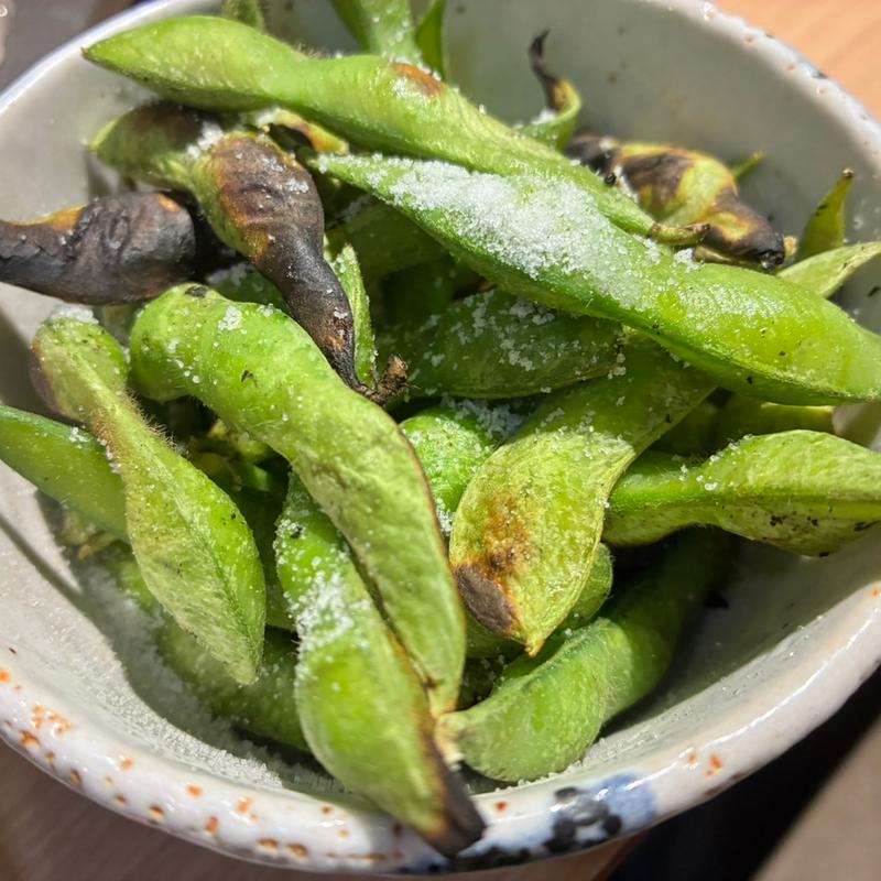 炭焼き枝豆(伏水酒蔵小路)