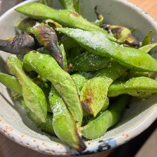 炭焼き枝豆(伏水酒蔵小路)