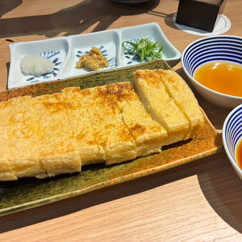 豆撰のお揚げ(伏水酒蔵小路)