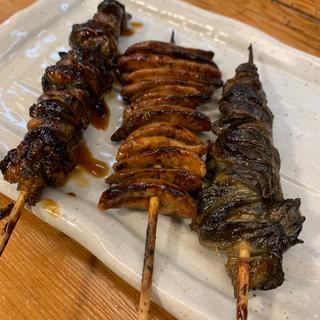 レバー焼き(1本)(ぽんぽこ亭)