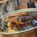 つぼカルビ定食(焼肉 龍 新橋駅前店)