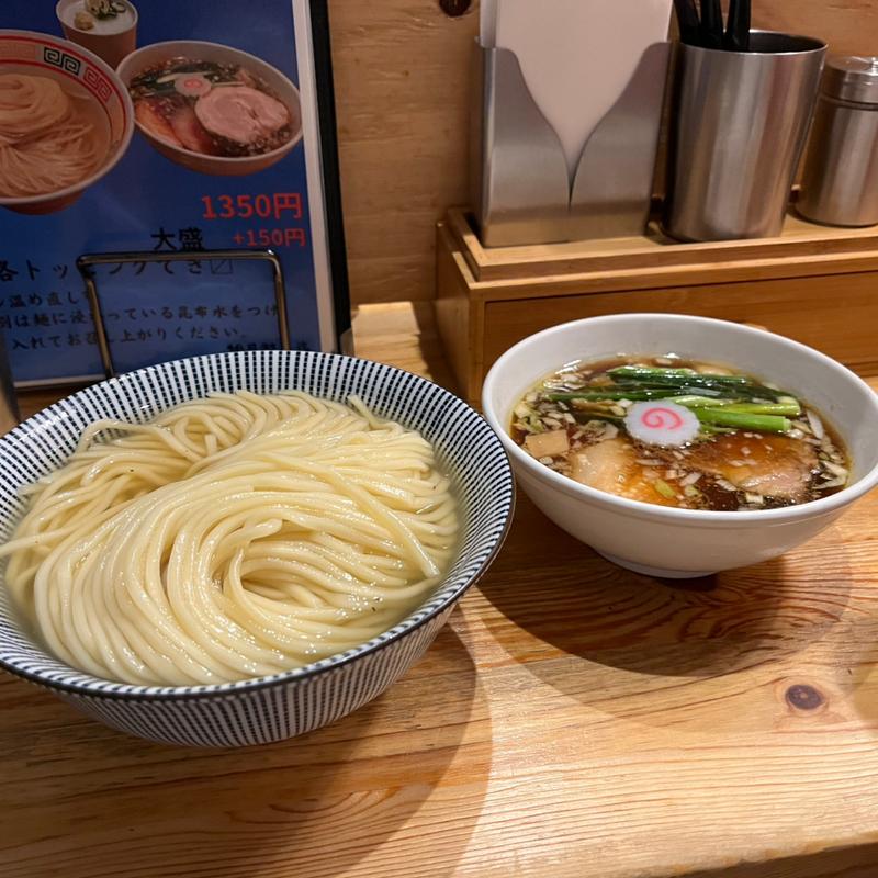 秋刀魚と昆布水のつけ麺(らぁめん しゅき)