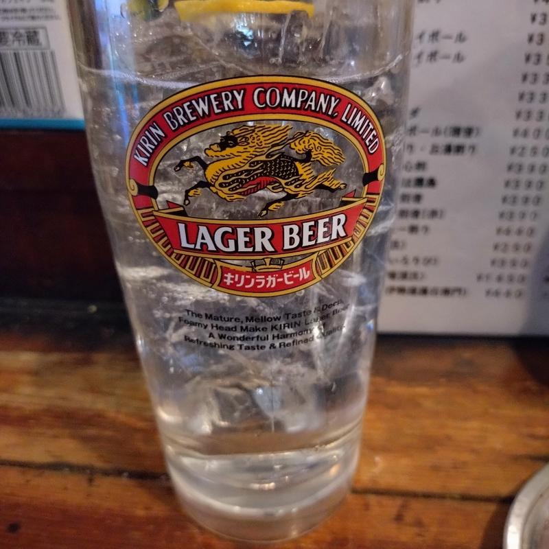 ゴールデンチューハイ(立呑み晩杯屋 大井町)