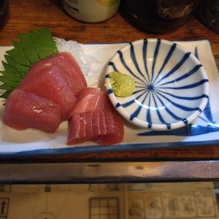 まぐろ刺し(立呑み晩杯屋 大井町)