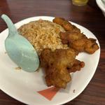 ラーメン 半炒飯 唐揚げセット