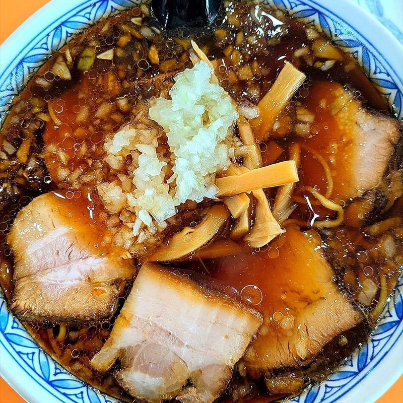 チャーシュー麺 大盛りタマネギ増し(ラーメン王将 山倉店)