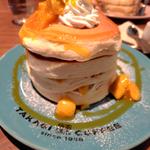 マンゴーパンケーキ4枚(高木珈琲 盛岡MOSSビル店)