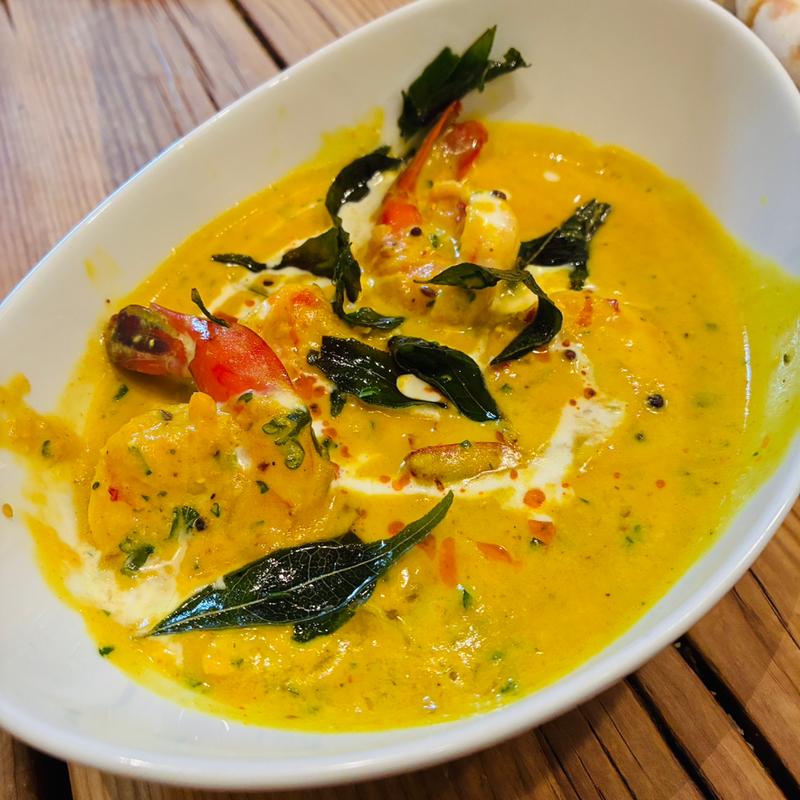 海老のガーリックレモンバター(グルガオン)