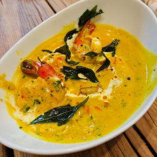 海老のガーリックレモンバター