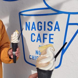 羽咋はとむぎミックスソフト(NAGISA CAFE(道の駅 のと千里浜))