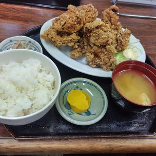 唐揚げ定食(お多福食堂 )