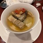 豚肉ときのこと冬瓜のスープ