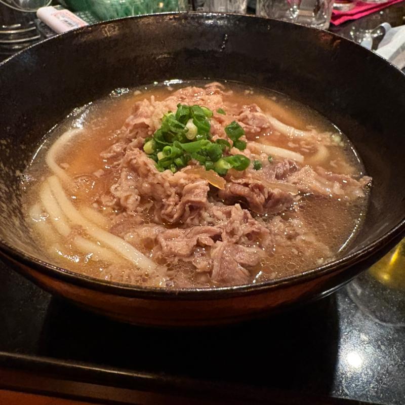 肉うどん(Bar Incarnation)