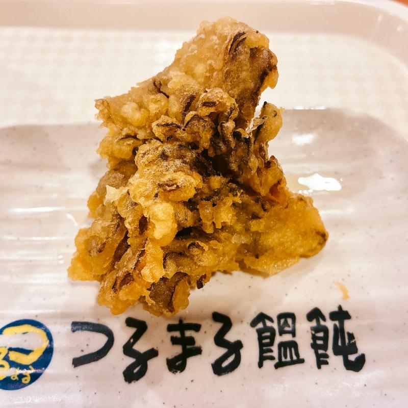 舞茸天ぷら(つるまる饂飩 西中島店)