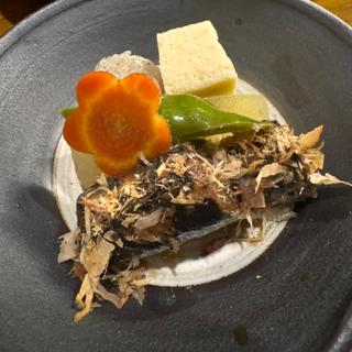 煮魚(さんま)(よもぎ)