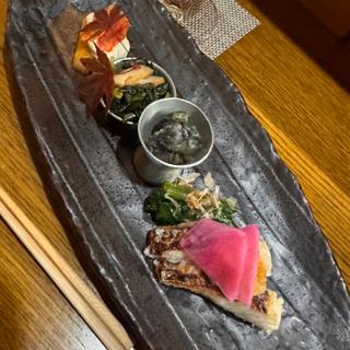 サワラの幽庵焼き(よもぎ)