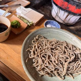 十割蕎麦のざる蕎麦(山獲)