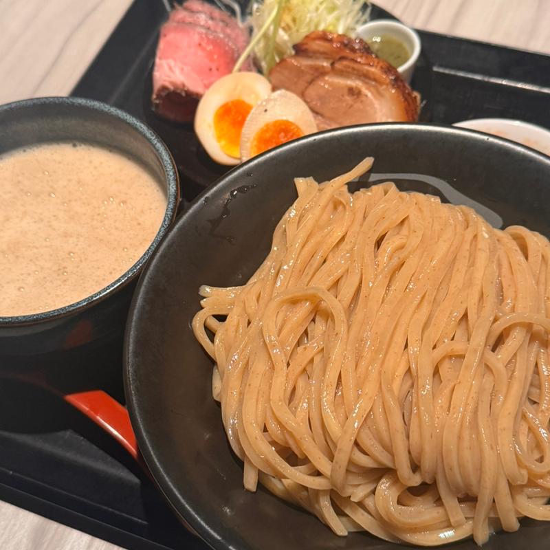 特製鶏とろみつけ麺(麺屋甚八 野里店)
