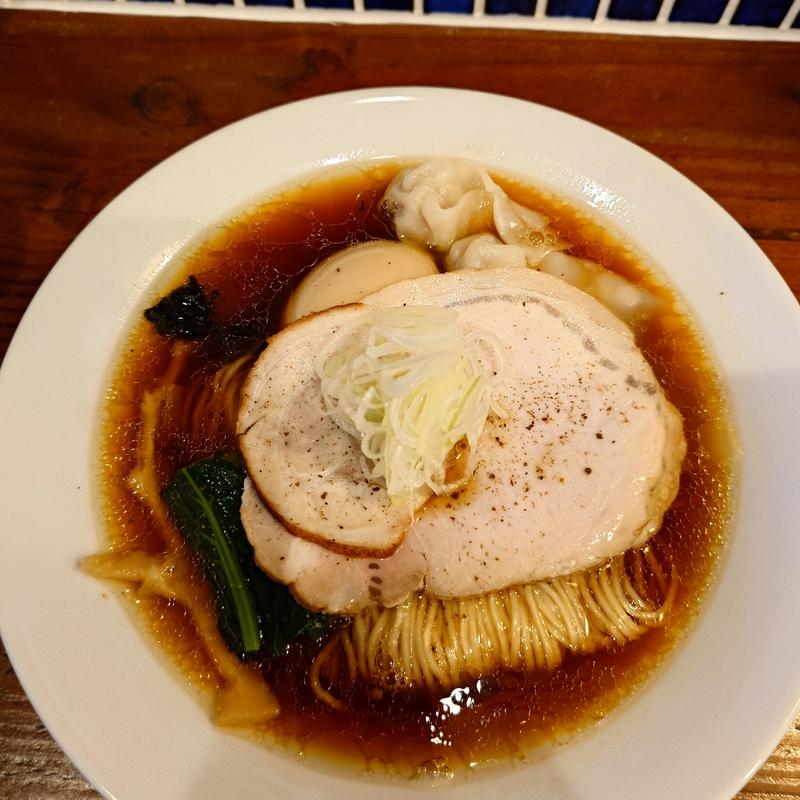 特製醤油ラーメン(タスパスタ『だし香る煮干しパスタの店』)