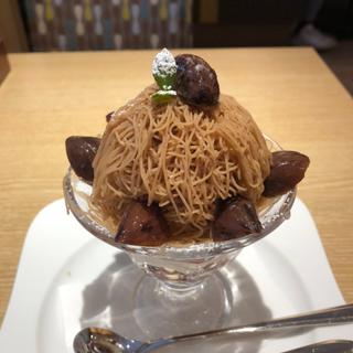 搾りたて モンブランパフェ(むさしの森珈琲 三芳藤久保店)