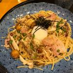 きのことベーコンの和風バター醤油