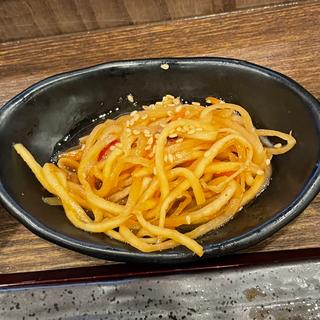 大根きんぴら朝限定単品(しんぱち食堂 川崎銀柳街店)
