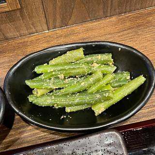 いんげん胡麻和え朝限定単品(しんぱち食堂 川崎銀柳街店)