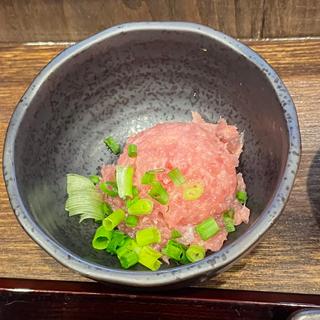 厳選高級ネギトロ朝限定単品(しんぱち食堂 川崎銀柳街店)