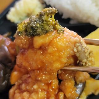 鶏むね柚子甘酢あん弁当