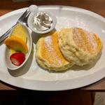 ふわふわパンケーキ(むさしの森珈琲 川崎野川店)