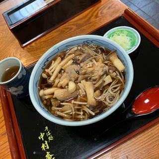 きのこそば(中村庵)