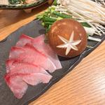 ブリのしゃぶしゃぶ(魚菜由良　雑魚亭)
