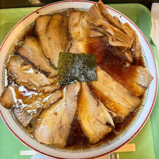 チャーシュー麺 大盛り チャーシュー