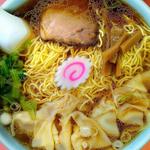 ワンタン麺 麺硬め(山田屋)