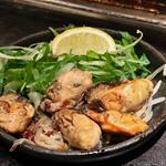 牡蠣のバター醤油