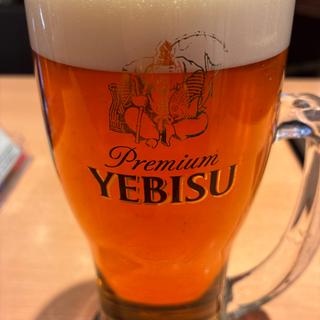 YEBISUプレミアムエールジョッキ(ヱビスバー 札幌アピア店 (YEBISU BAR Sapporo Apia))