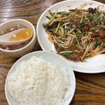 レバニラ炒め定食(龍鵬 )