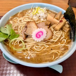 ラーメン特盛＋メンマ(らーめん理庵)